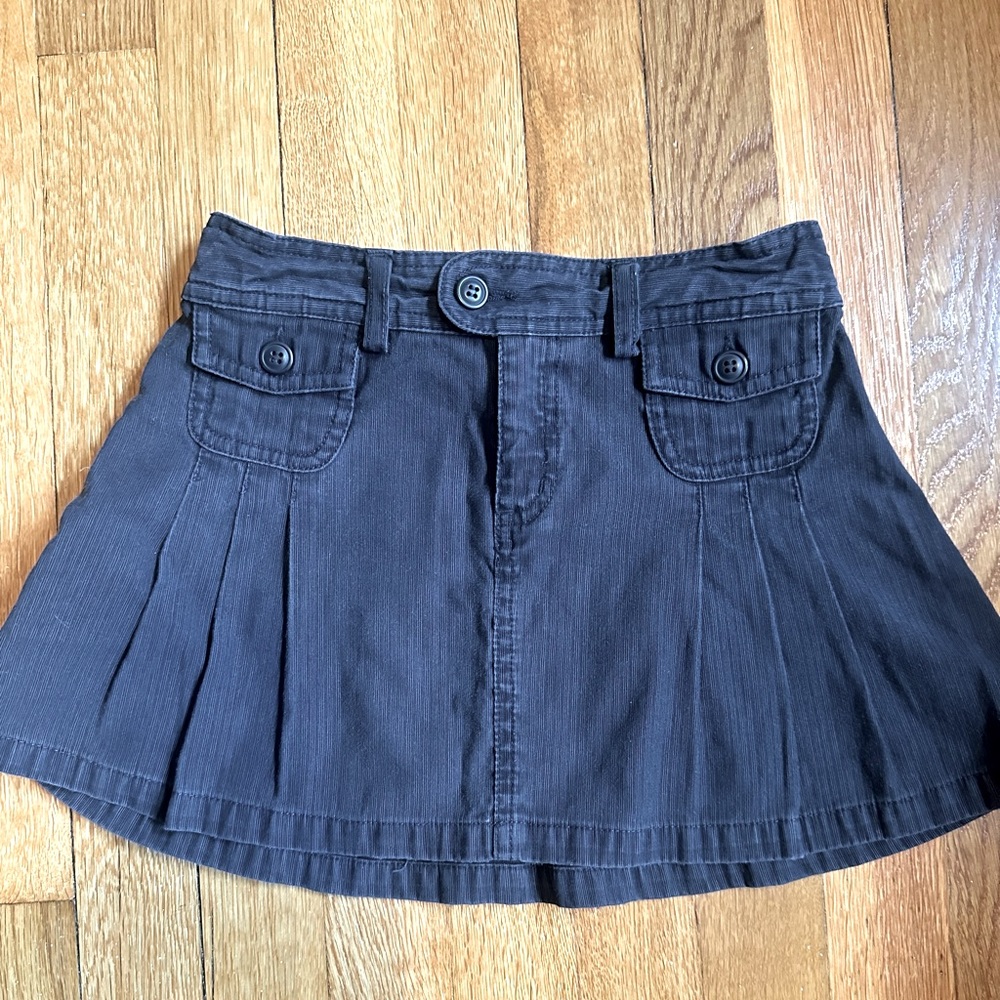 Bonpoint girl black denim skirt (size 8)